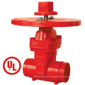 UL/FM 200psi Nrs Type Flanged End Gate Valve with Round Plate